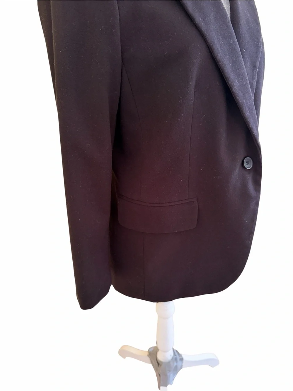Banana Republic Classic Black Single Button Blazer 12P